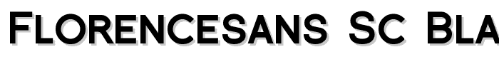 Florencesans SC Black font